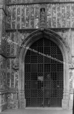 ST MARGARETS S.PORCH FROM S.